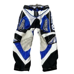 Oneal Motocross Pants Mens Size 30 Blue Black Hardwear Racing Riding MX Gear
